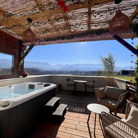 Maison Belle Vue Avec Et Vue Imprenable Apartmán Asson